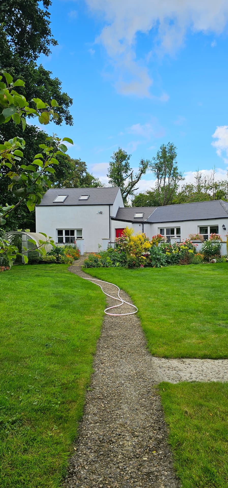 Garden path to the house