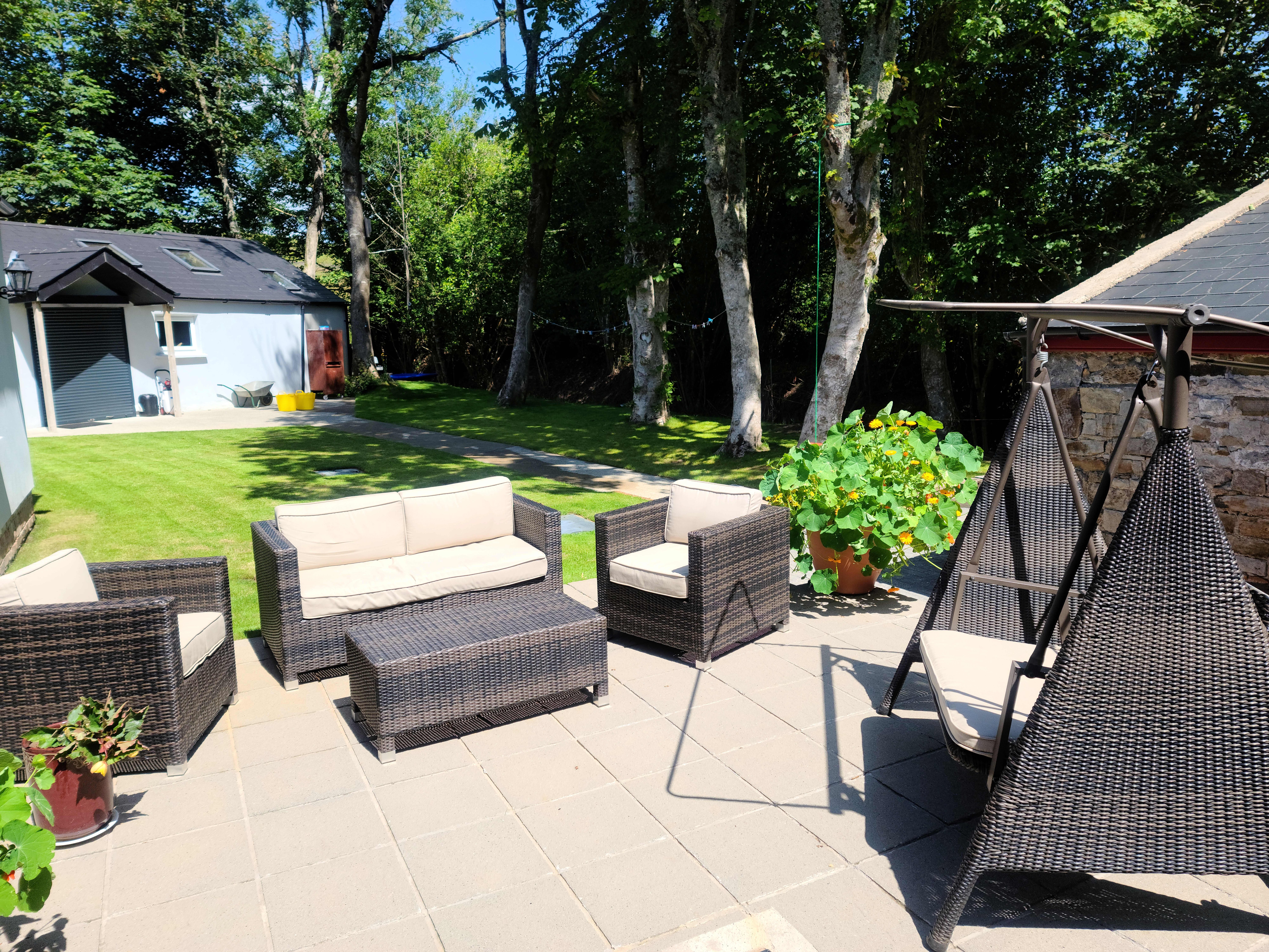 Back patio