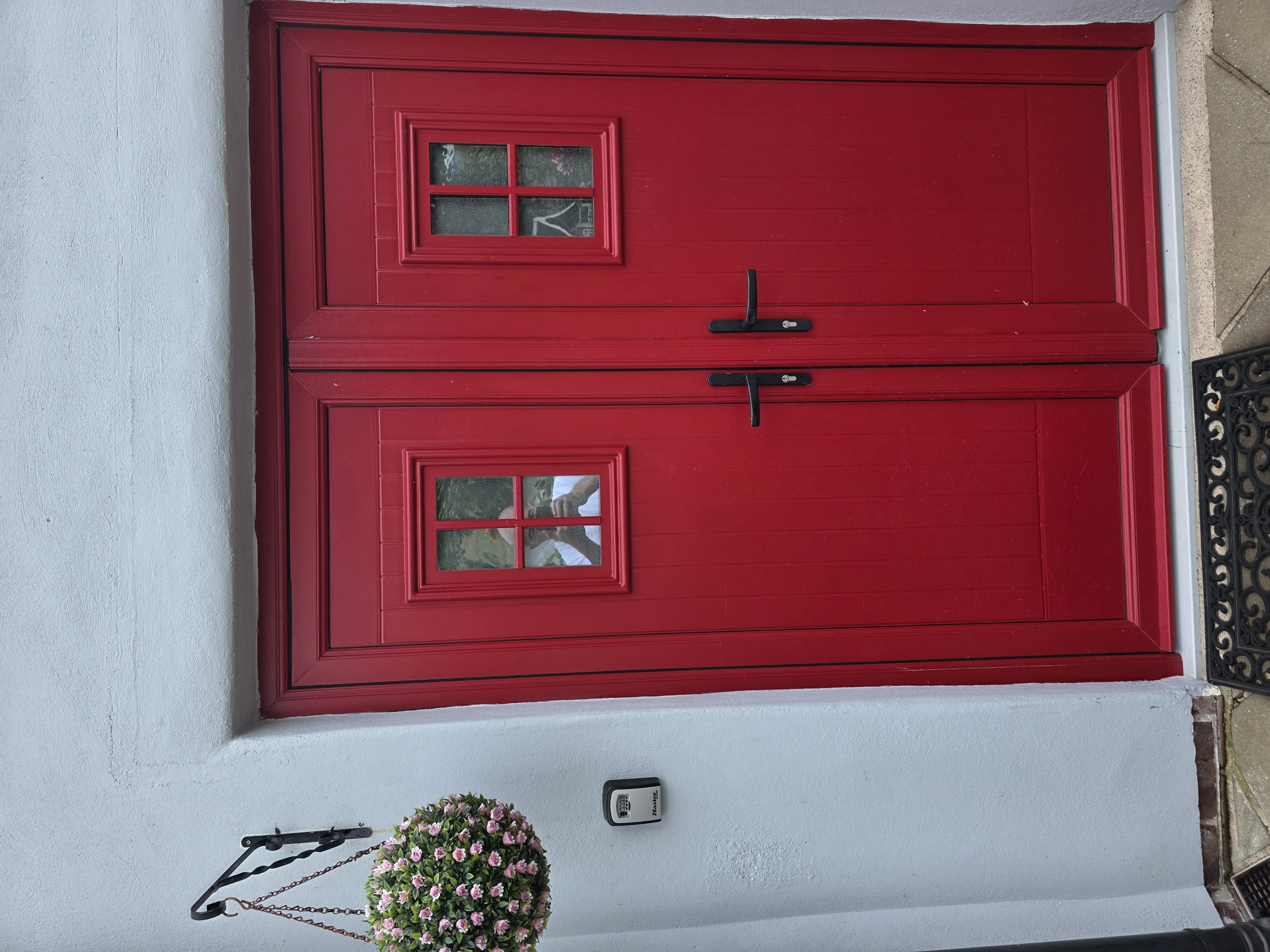 The red door of Áine House