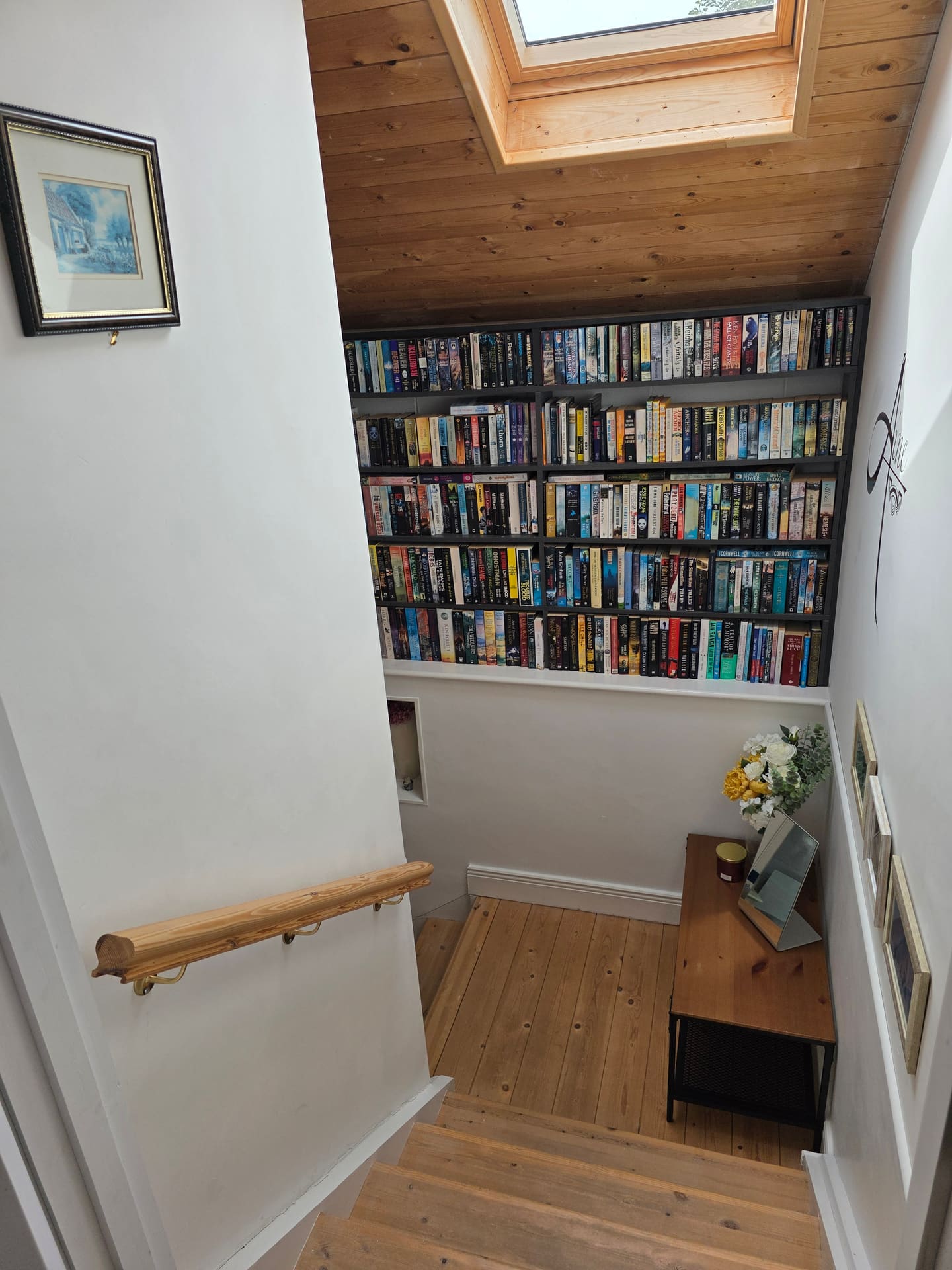 Stairs to the hall